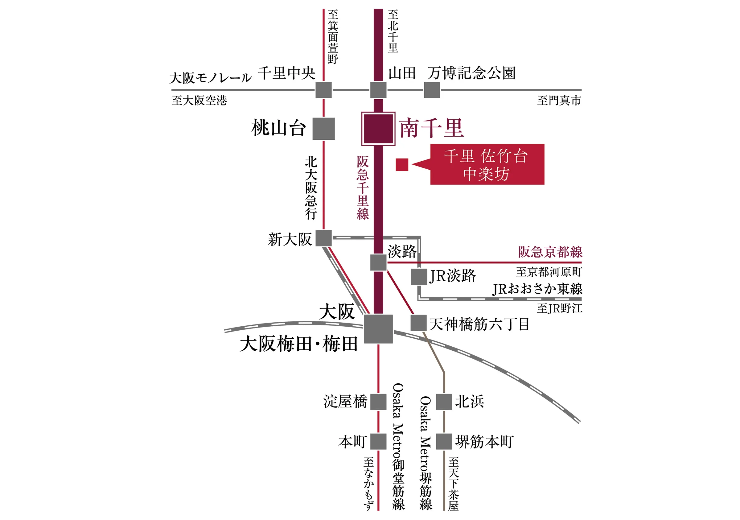 交通アクセス図