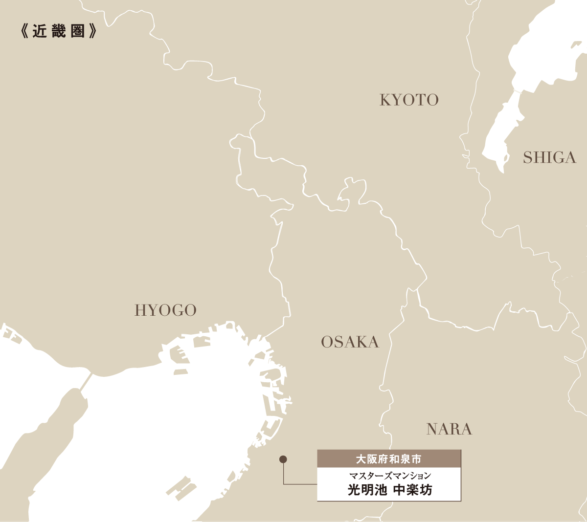 ＜中楽坊＞の供給MAP