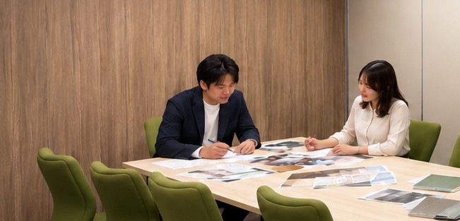 中楽坊シリーズのマンション外観